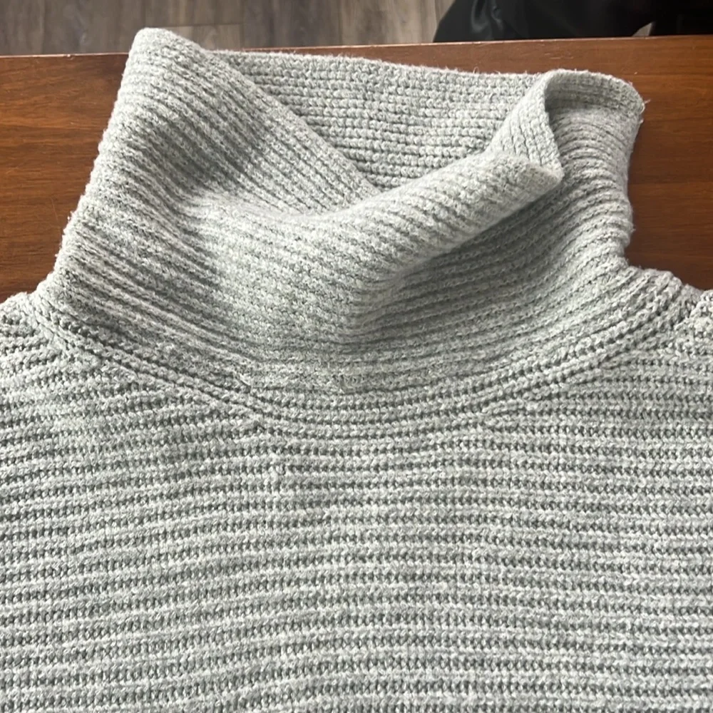 Anthropologie Gray Cowl Neck Sweater - Picture 6 of 12